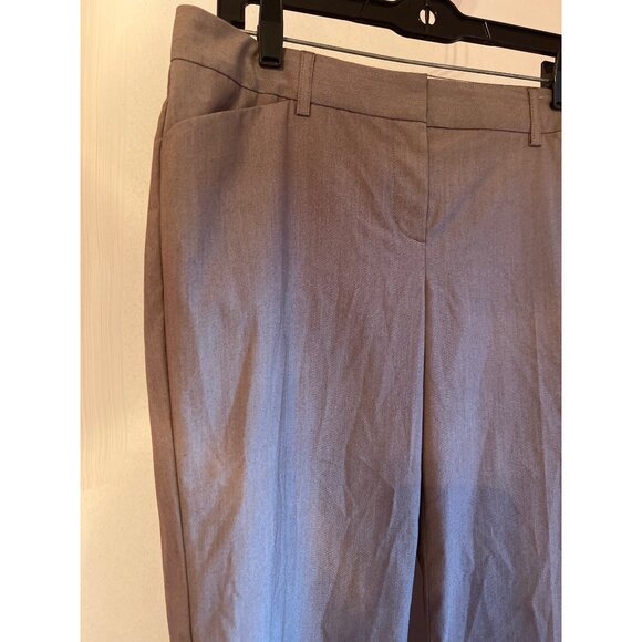 Express Design Studio Editor Womens Dress Pants Size 8 Gray Polyester Blend - Picture 3 of 5